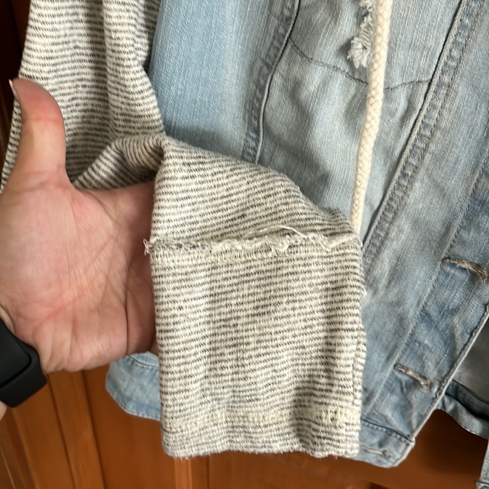 Mossimo Jean/Sweatshirt Jacket - Picture 4 of 10